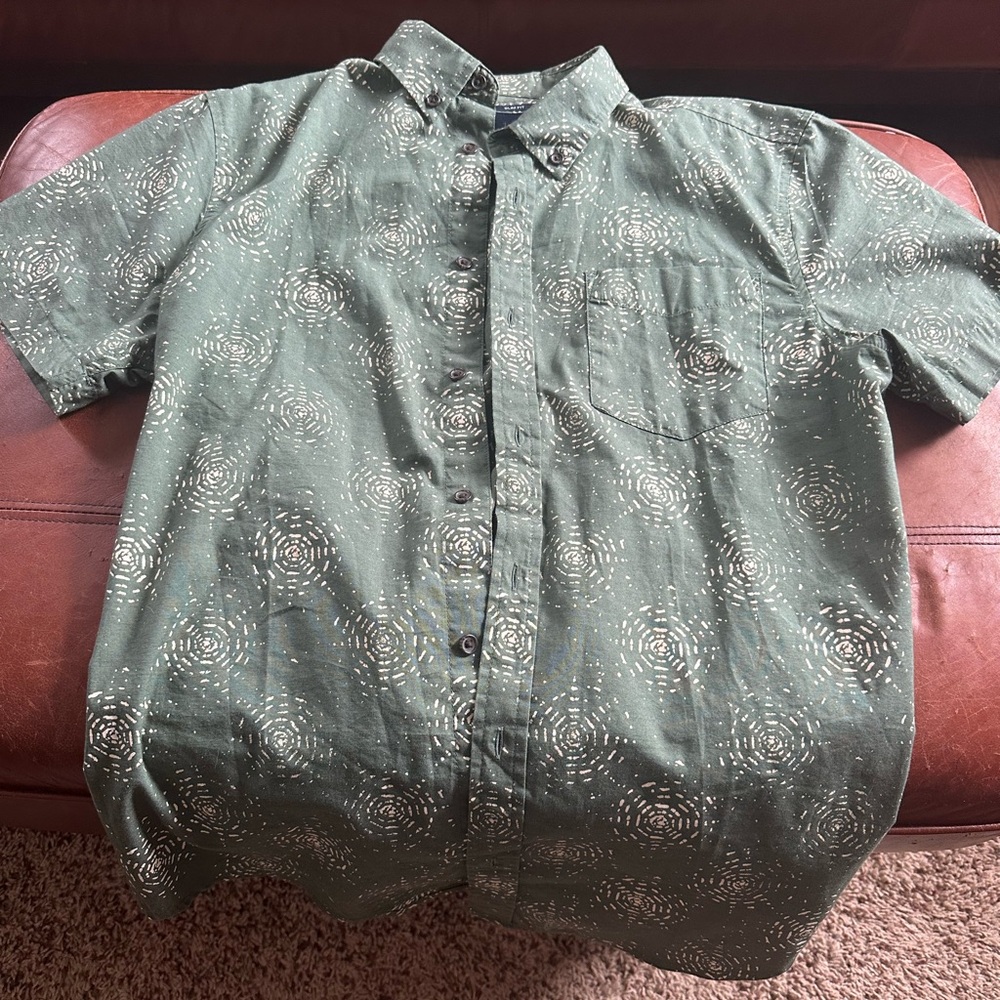 Prana Short Sleeve Button Down